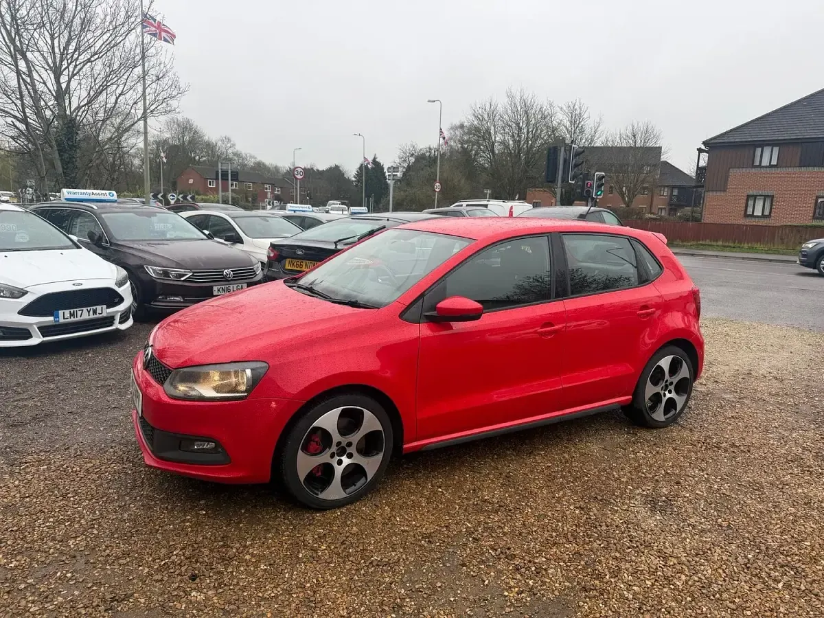 Used VW Polo GTI 180 HP (132 kW) 2013 Red Hatchback