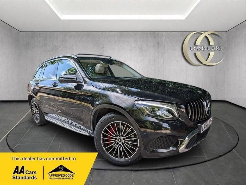 Black Used 2017 Mercedes GLC220 Premium Plus SUV | £19,475 (Fair price) - Image 1/4