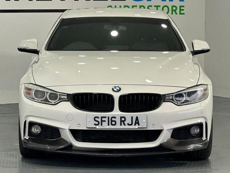 Used BMW 420 M Sport 190 HP (139 kW) 2016 White Coupe