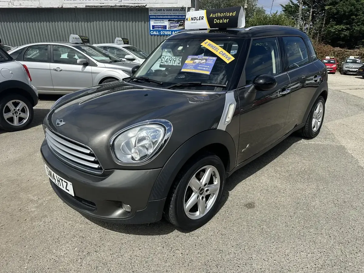 Used Mini Cooper D Countryman 112 HP (82 kW) 2014 Grey SUV
