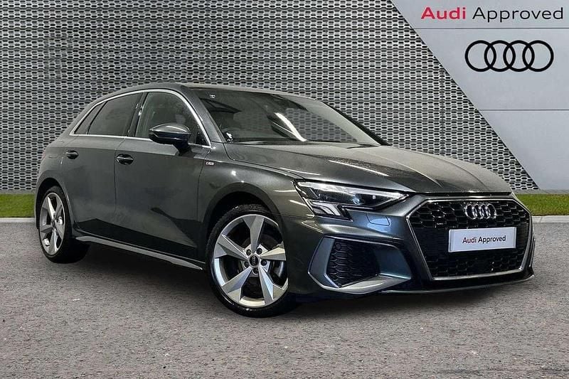 Used Audi A3 S-Line 190 HP (139 kW) 2022 Grey Hatchback