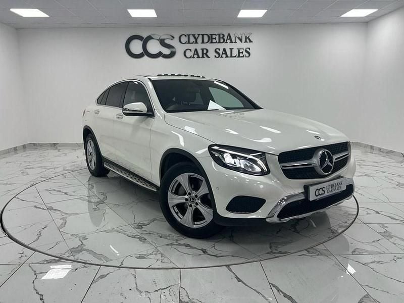 White Used 2018 Mercedes GLC220 Premium Coupe | £20,695 (Good price) - Image 1/4