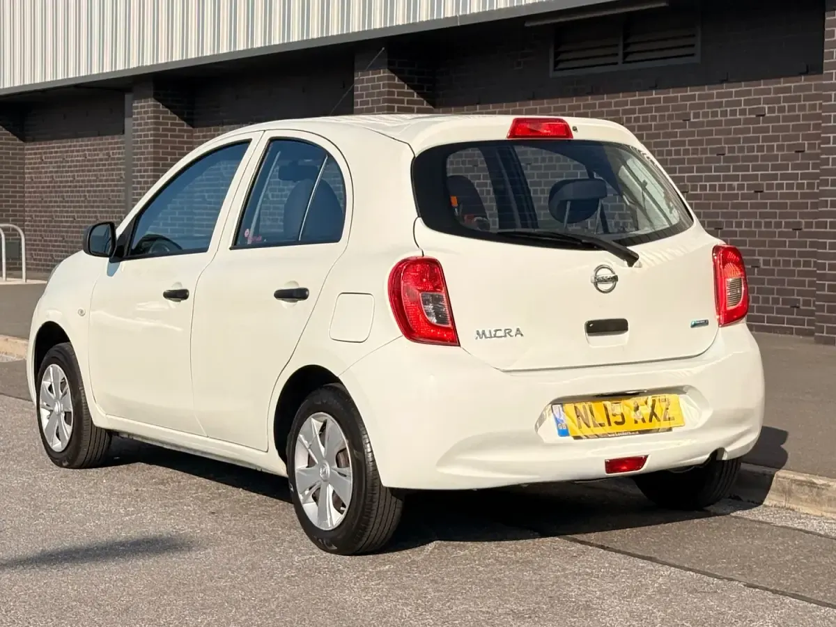 Used Nissan Micra Visia 2015 White Hatchback