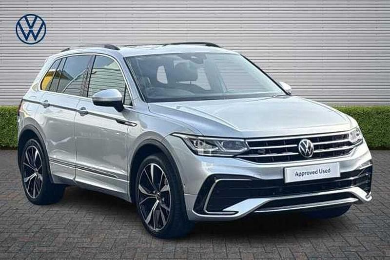 Used VW Tiguan R-line 150 HP (110 kW) 2022 Silver SUV
