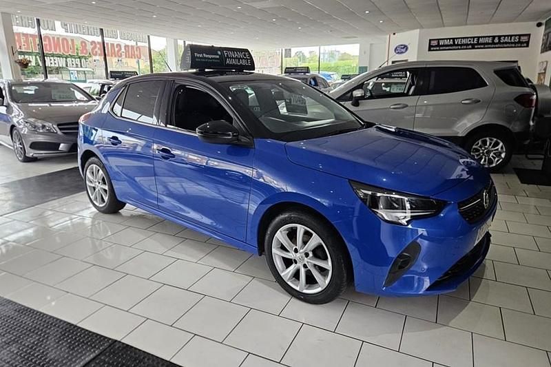 Blue Used 2021 Vauxhall Corsa Elite Hatchback | £10,495 (A bit pricey) - Image 1/1