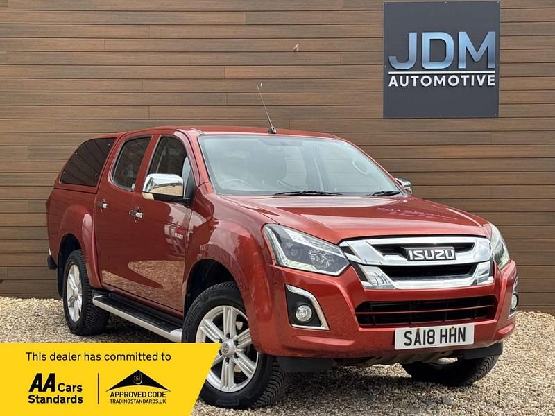 Red Used 2018 Isuzu D-Max Pickup | £16,995 - Image 1/3