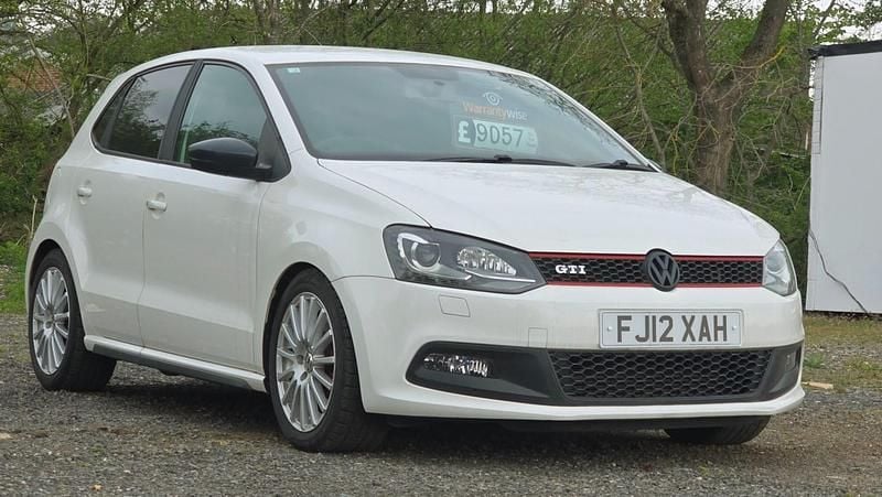 White Used 2012 VW Polo GTI Hatchback | £7,999 (A bit pricey) - Image 1/4