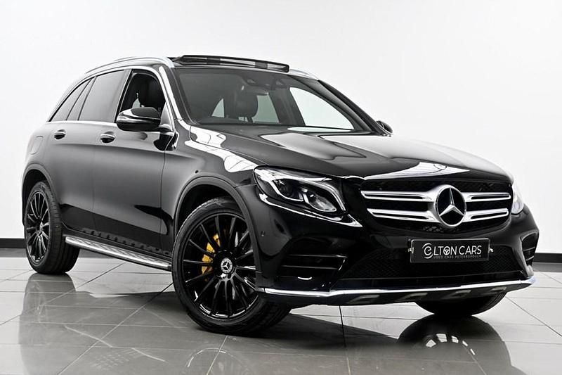 Black Used 2018 Mercedes GLC220 AMG Line Premium Estate | £18,490 (Fair price) - Image 1/1