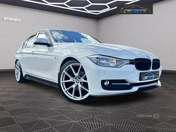 White Used 2014 BMW 320 Sport Line Sedan | £4,475 (Good price) - Image 1/4