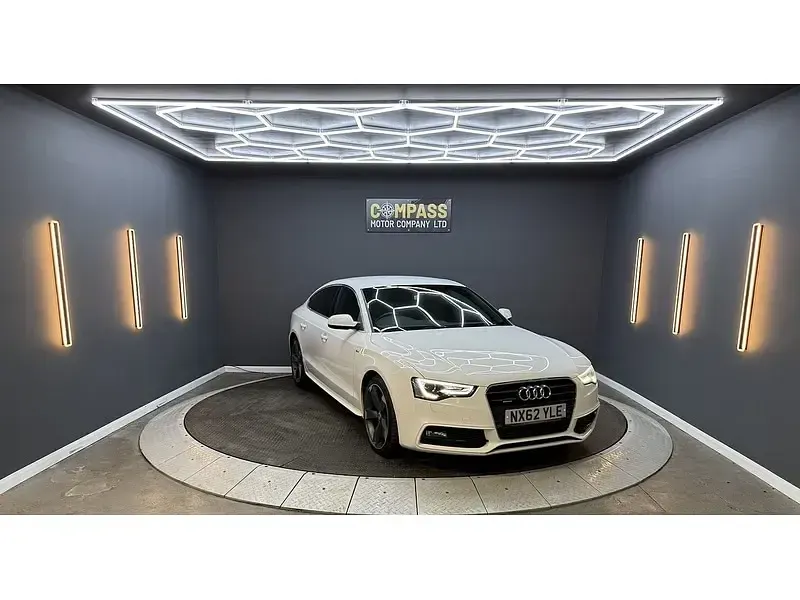 Used Audi A5 S-Line 2012 White Coupe