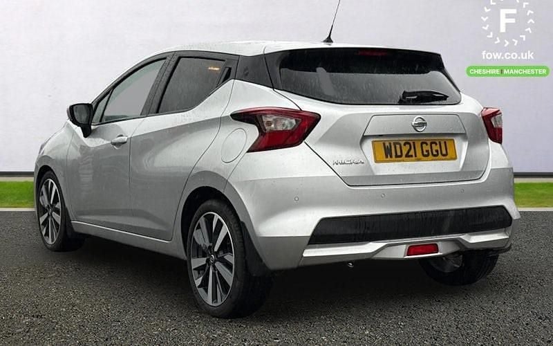 Używany Nissan Micra 360º 92 KM (67 kW) 2021 Srebrny Hatchback