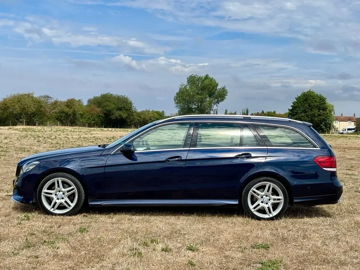 Used Mercedes E300 AMG 2013 Blue Estate