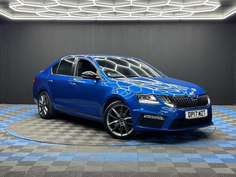 Blue Used 2017 Skoda Octavia vRS Hatchback | £13,890 (Fair price) - Image 1/4