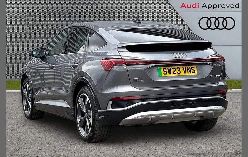 Used Audi Q4 Sportback e-tron S-Line 219 kW (299 HP) 2023 Grey SUV