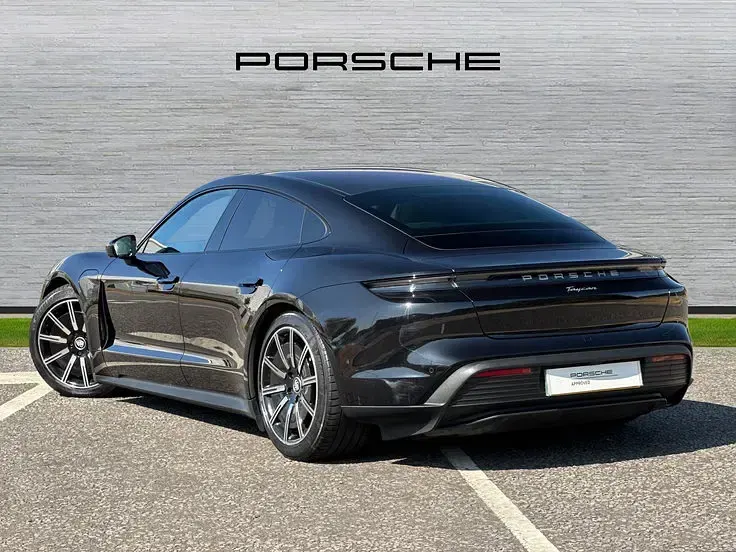 Used Porsche Taycan Performance Package 344 kW (469 HP) 2021 Black Sedan