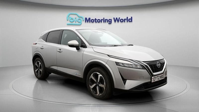 Used Nissan Qashqai N-Connecta 190 HP (139 kW) 2023 Silver SUV