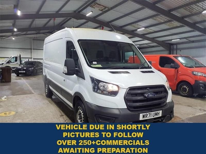 Used Ford Transit S 130 HP (95 kW) 2021 White Van