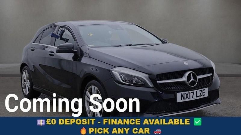 Black Used 2017 Mercedes A200 Premium Hatchback | £11,549 (Good price) - Image 1/4