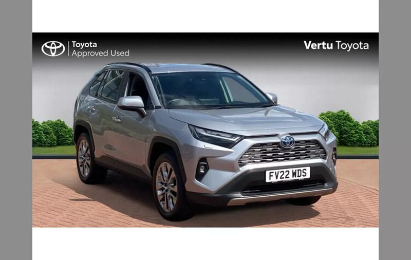 Silver Used 2022 Toyota RAV4 Hybrid SUV | £27,950 (Fair price) - Image 1/4