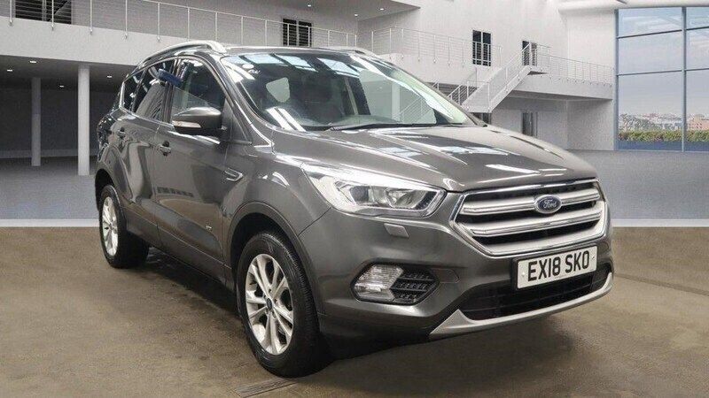 Grey Used 2018 Ford Kuga Titanium SUV | £10,990 (Fair price) - Image 1/4
