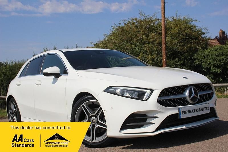White Used 2019 Mercedes A180 Executive Hatchback | £15,990 (Fair price) - Image 1/3