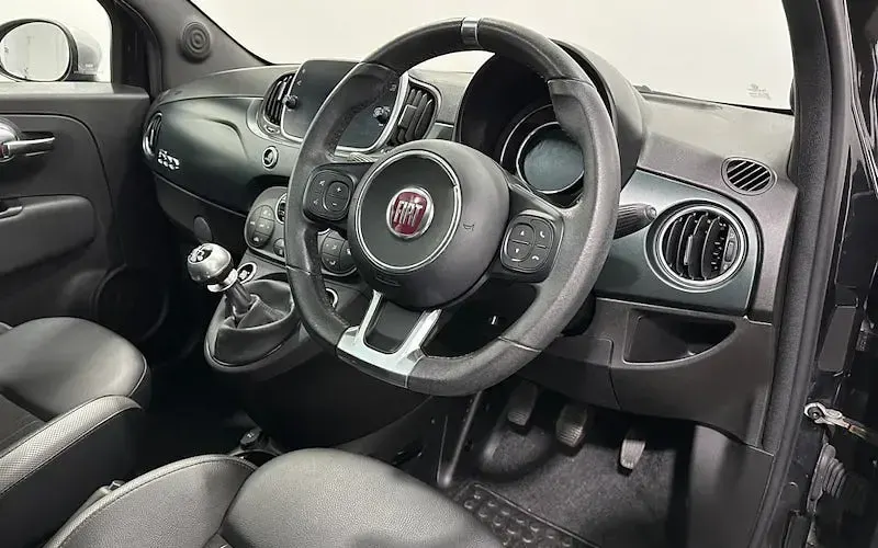 Used Fiat 500 Rock 70 HP (51 kW) 2020 Black Hatchback