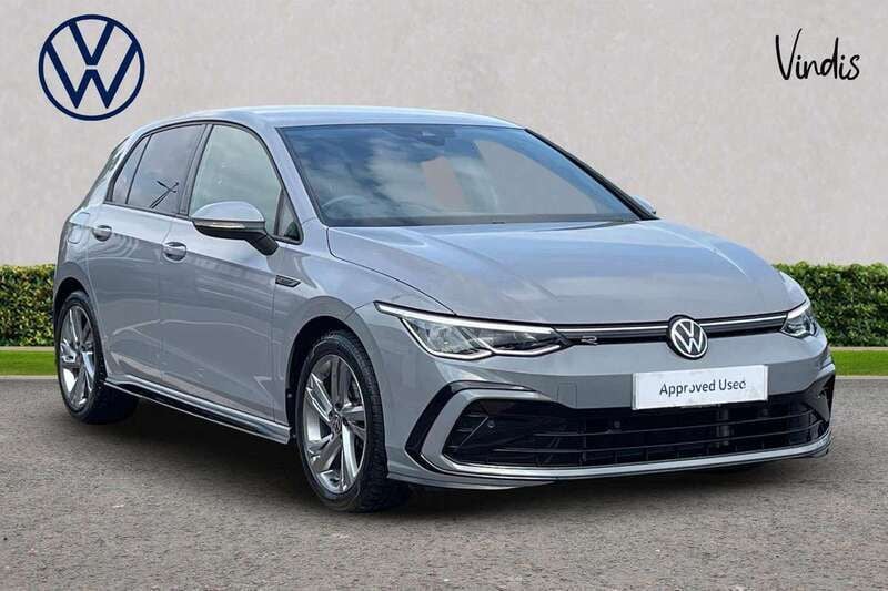 Grey Used 2021 VW Golf VIII R-line Hatchback | £22,342 (A bit pricey) - Image 1/3