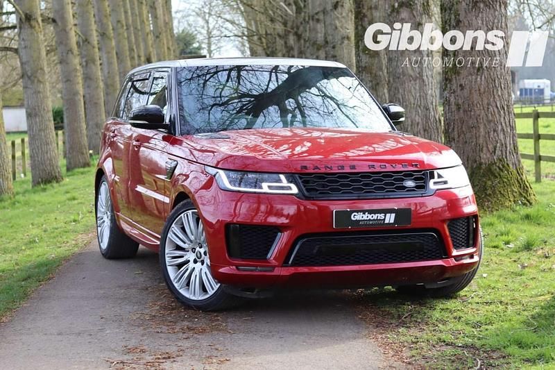 Used Land Rover Range Rover Sport HSE Dynamic 306 HP (225 kW) 2019 Red SUV