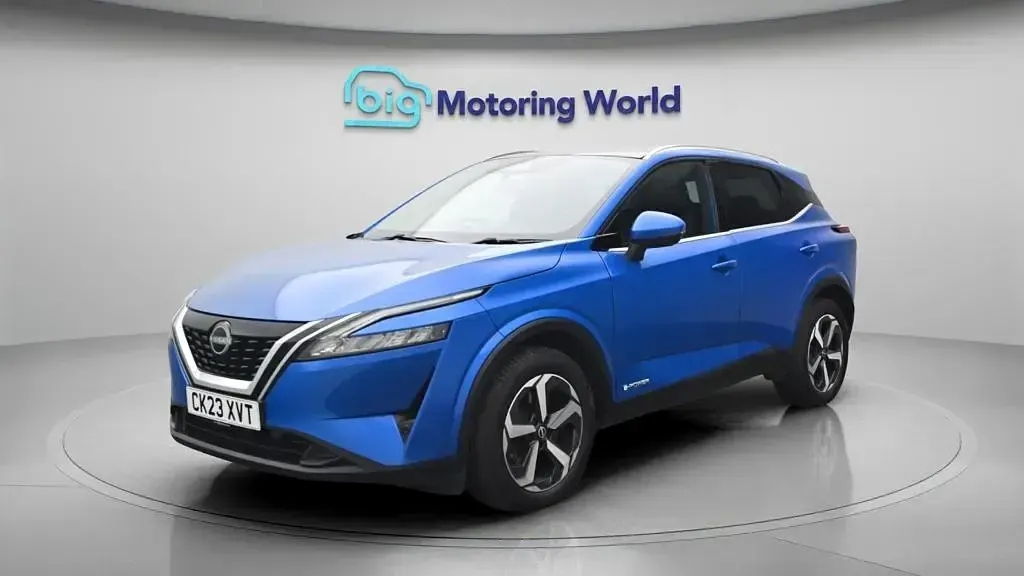 Used Nissan Qashqai N-Connecta 190 HP (139 kW) 2023 Blue SUV