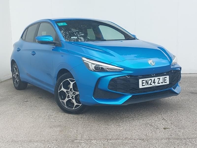 Blue Used 2024 MG MG3 Trophy Hatchback | £18,298 (Fair price) - Image 1/4