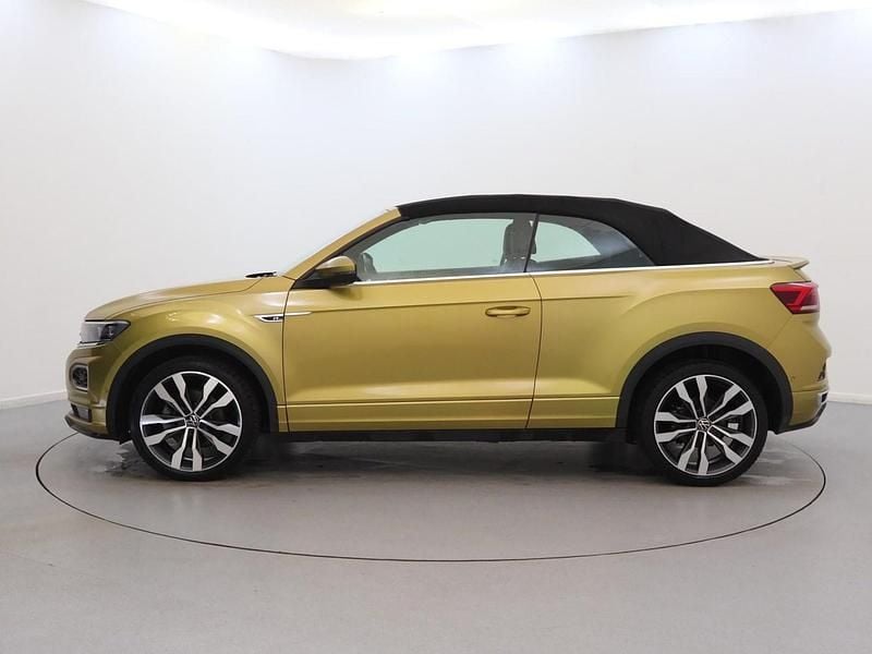 Used VW T-Roc Cabriolet R-line 150 HP (110 kW) 2020 Yellow Cabriolet