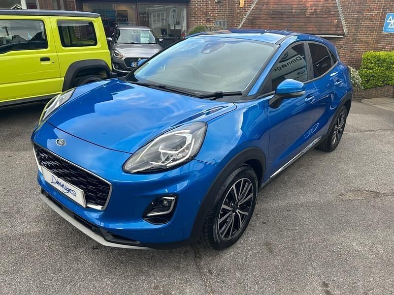 Used Ford Puma Titanium 125 HP (91 kW) 2024 Blue SUV