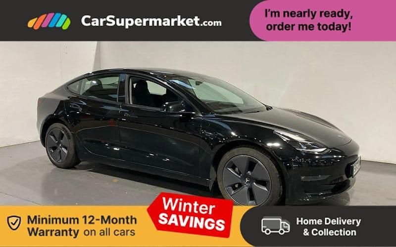 Black Used 2023 Tesla Model 3 Long Range AWD Sedan | £19,676 (Fair price) - Image 1/3