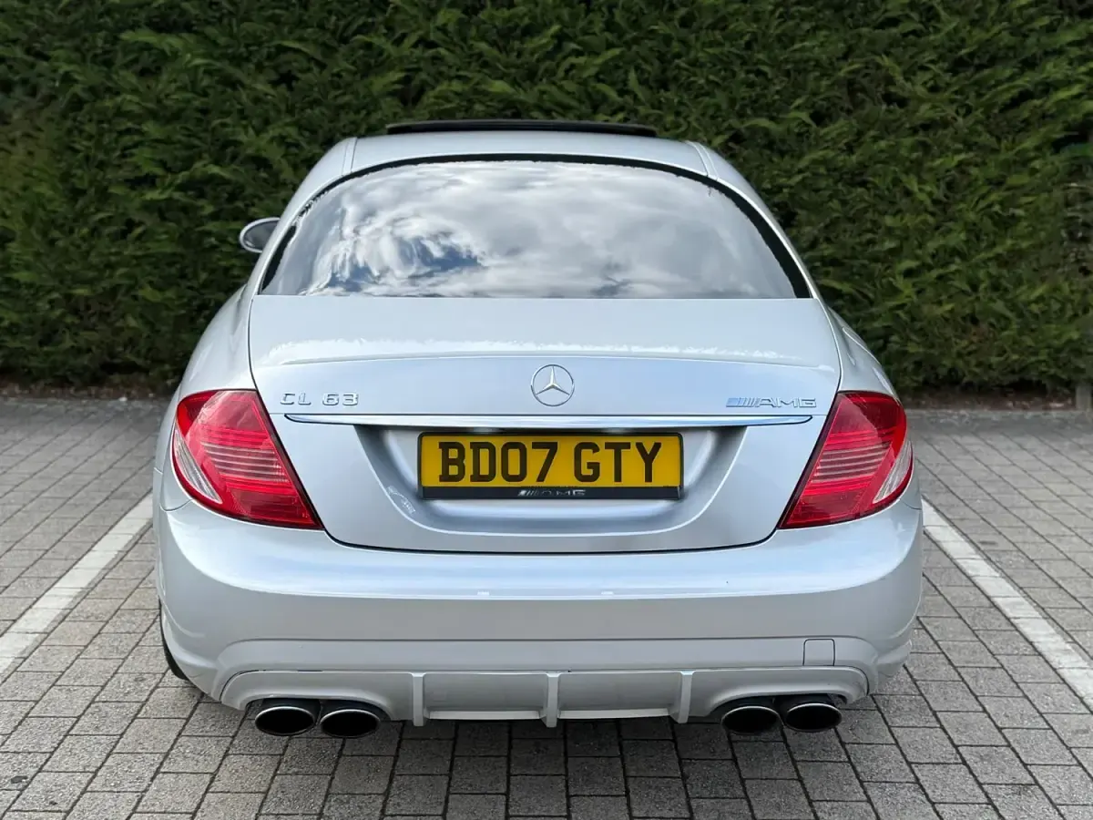 Used Mercedes CL63 AMG 2007 Silver Coupe
