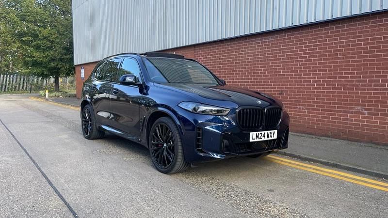 Blue Used 2024 BMW X5 M Sport SUV | £66,800 (Expensive) - Image 1/4