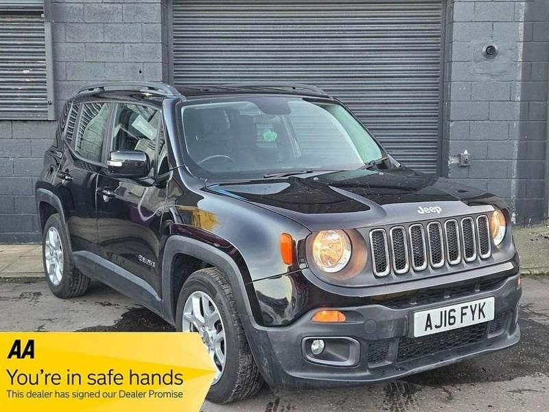 Black Used 2016 Jeep Renegade Longitude SUV | £5,700 (Fair price) - Image 1/3