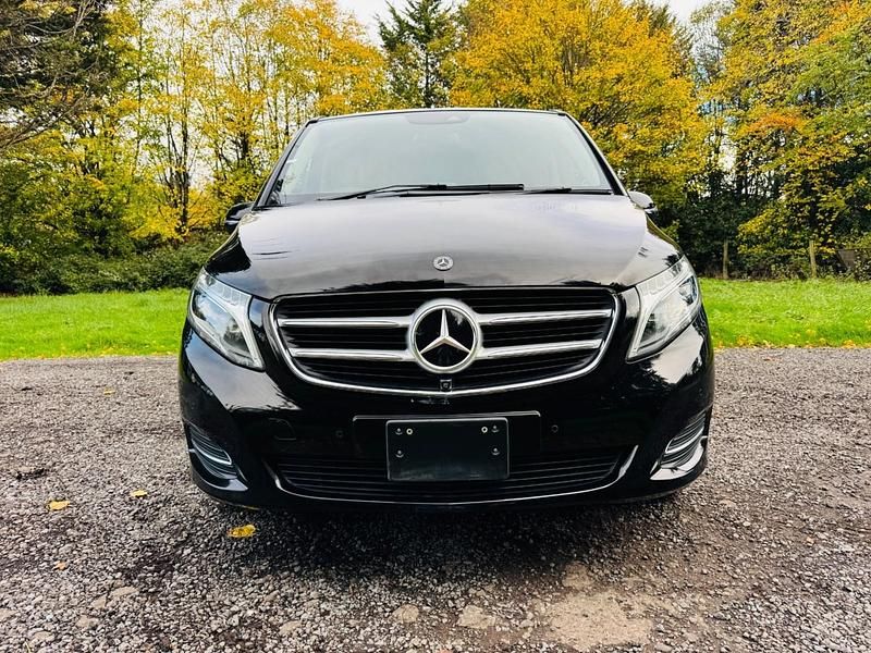 Used Mercedes V220 Avantgarde 2018 Black MPV