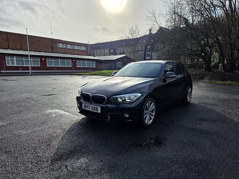 Used BMW 118 Sport Line 2017 Black Hatchback