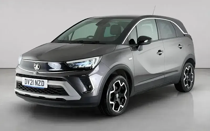 Used Vauxhall Crossland Elite 110 HP (80 kW) 2021 Grey SUV