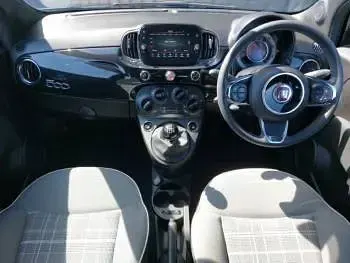Used Fiat 500 Lounge 70 HP (51 kW) 2021 Black Hatchback