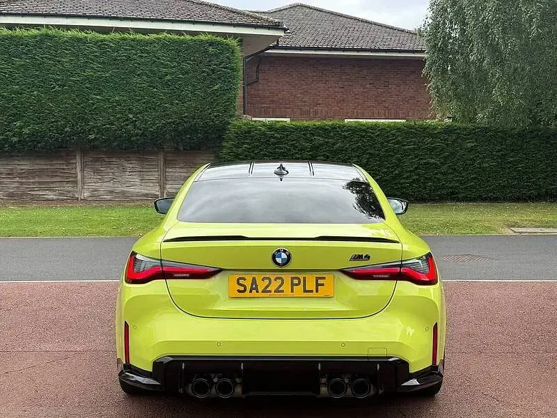 Used BMW M4 Competition Edition 510 HP (375 kW) 2022 Yellow Coupe