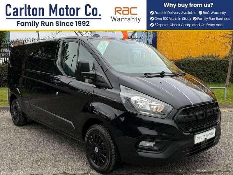 Used Ford Transit Custom S 105 HP (77 kW) 2020 Black Van