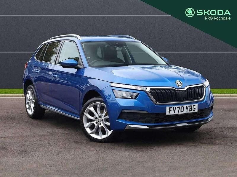 Race blue metallic Used 2021 Skoda Kamiq SE L SUV | £15,300 (Good price) - Image 1/4