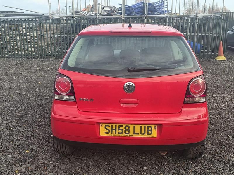 Used VW Polo Match 2009 Red Hatchback