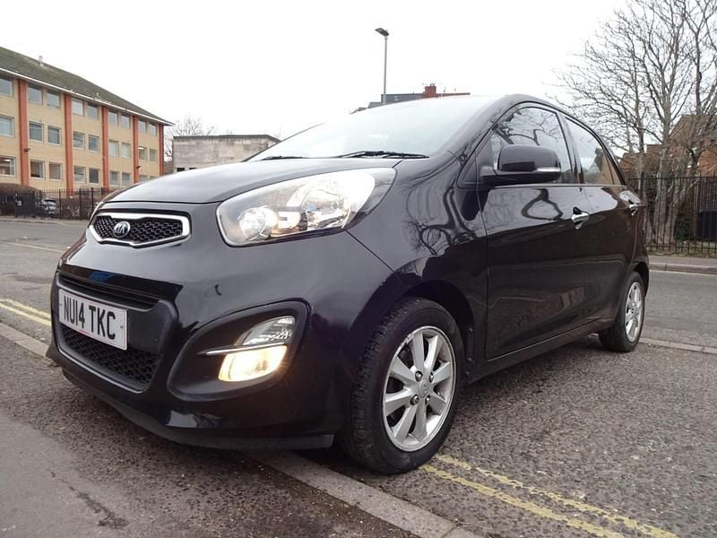 Used Kia Picanto 68 HP (50 kW) 2014 Black Hatchback