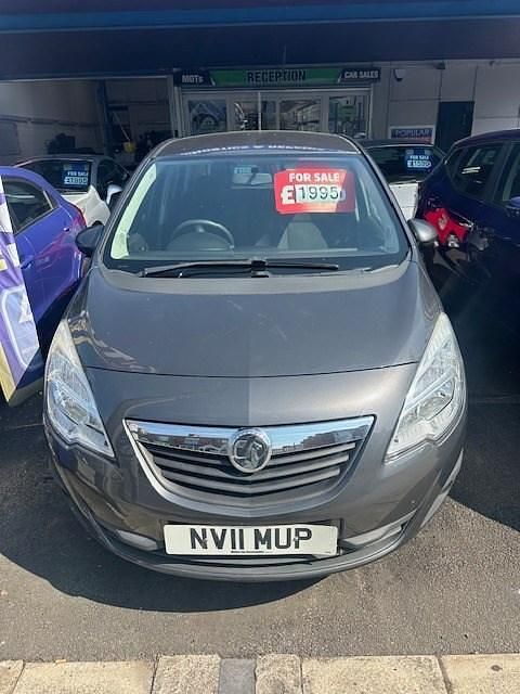 Grey Used 2011 Vauxhall Meriva Excite MPV | £1,995 (Expensive) - Image 1/4