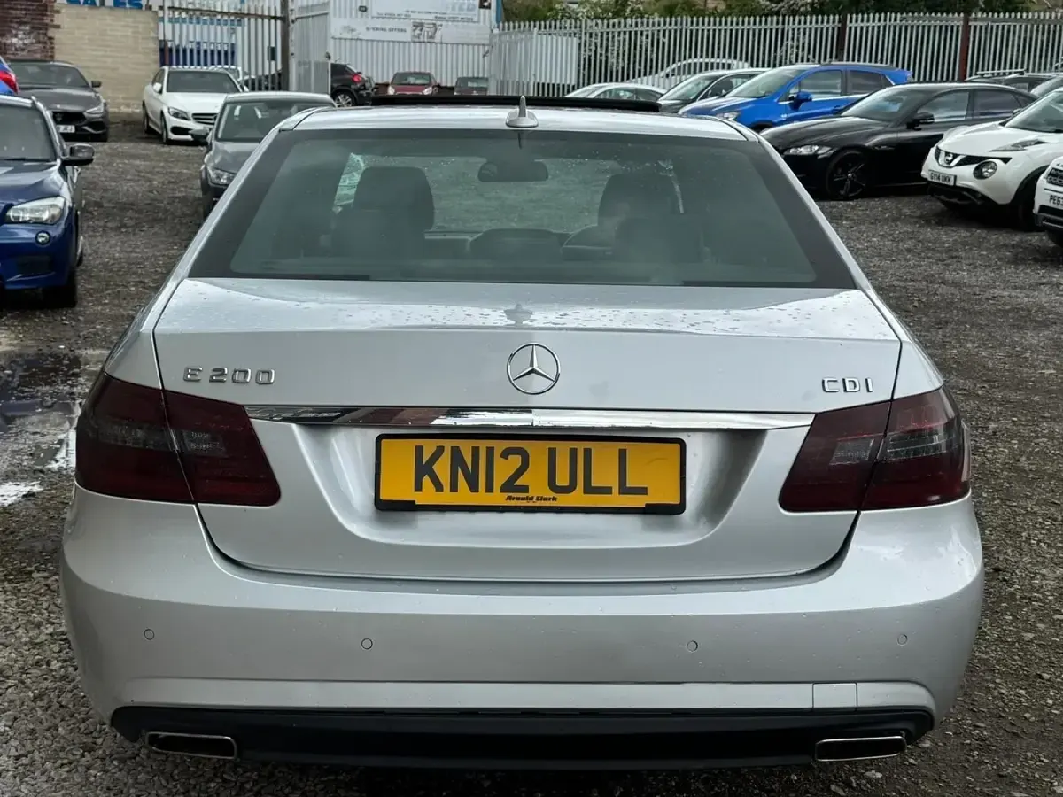Used Mercedes E200 2012 Silver Sedan