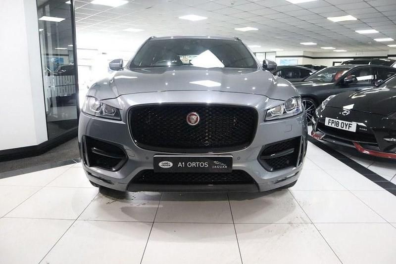 Used Jaguar F-Pace R-Sport 180 HP (132 kW) 2019 Grey SUV