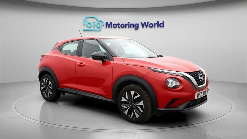 Red Used 2021 Nissan Juke Acenta SUV | £12,000 (Good price) - Image 1/4