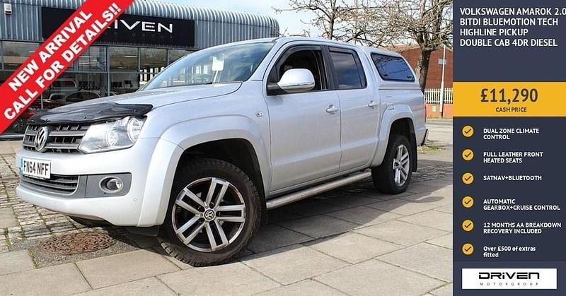 Used VW Amarok Highline 180 HP (132 kW) 2015 Silver Pickup